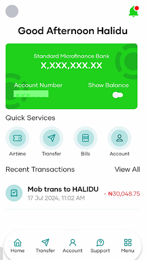 Standard MFB Mobile App Screenshot 2