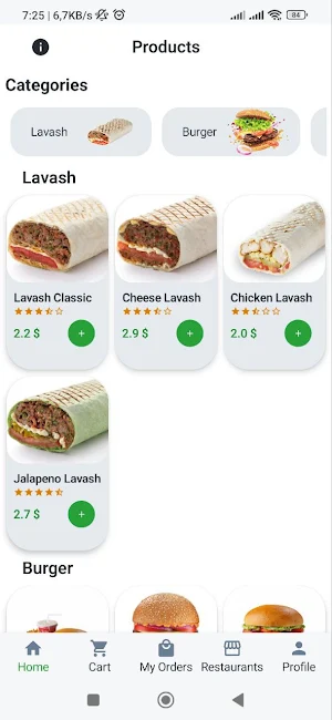 Food Order Screenshot 0