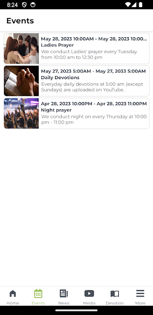 Methodist Church App Screenshot 1