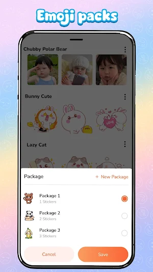 DIY Cute Sticker & Emoji Maker Screenshot 3
