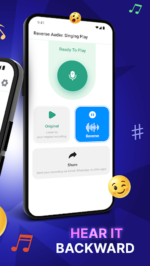 Reverse Audio: Singing Play Screenshot 2