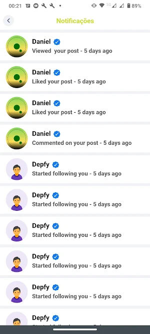 Depfy Screenshot 1