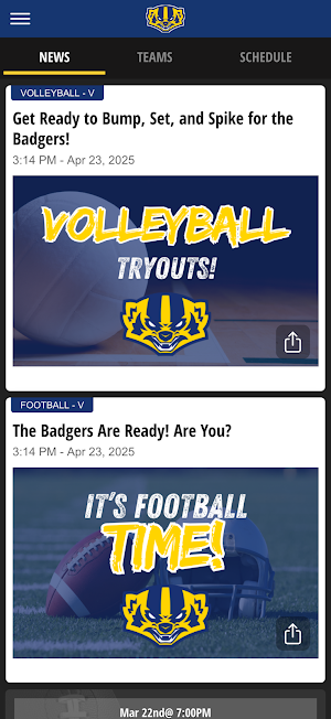 Prescott High School Athletics Screenshot 1