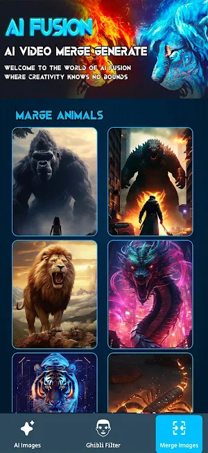 AI Fusion Mix Animal Character Screenshot 0