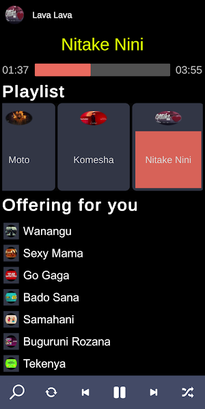 Lava Lava Wanangu Screenshot 2