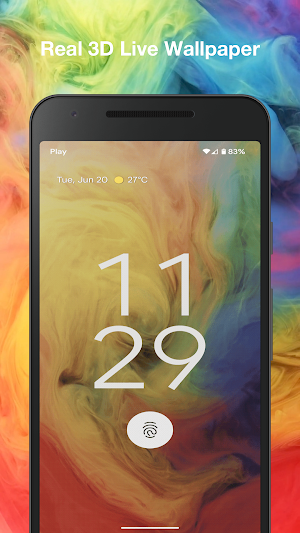 Magic Fluid Live Wallpaper Screenshot 2