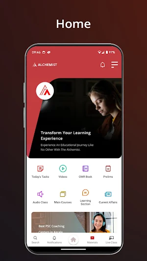 Alchemist Learning App Screenshot 0