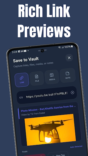 SaveAnything: Link & File Save Screenshot 1