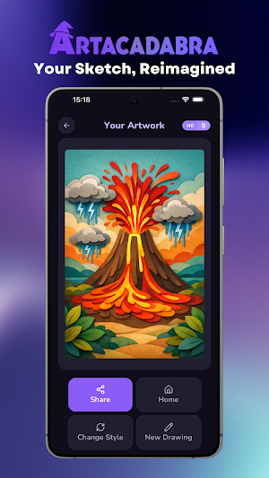 Artacadabra: Sketch to AI Art Screenshot 2