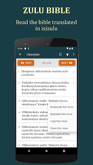 Ibhayibheli Elingcwele lesizul Screenshot 3
