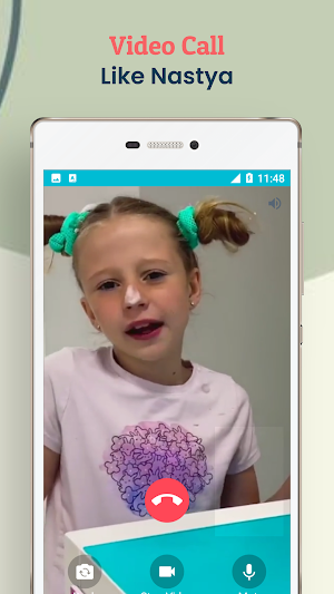 Like Nastya Fake Call Screenshot 3