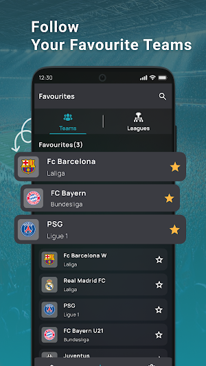 Football Live Score & Stats Screenshot 3