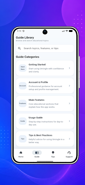 Umingle App Guia Screenshot 1