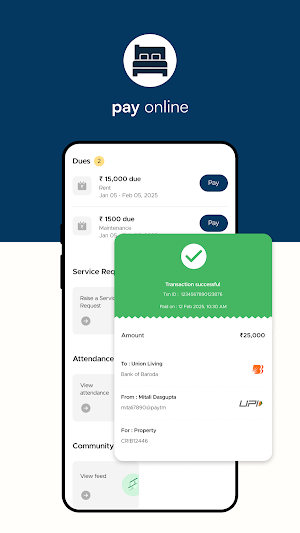 Union Living Residents App Screenshot 2