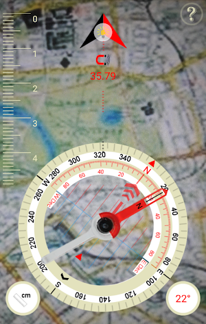 Baseplate Map Compass Screenshot 0
