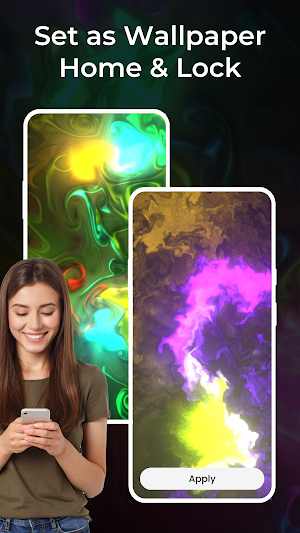 Magic Fluid Live Wallpaper 4D Screenshot 3