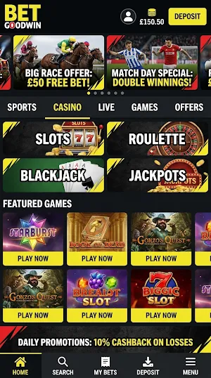 Betgoodwin Screenshot 3
