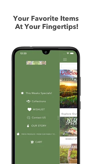 Northwind Produce Screenshot 2