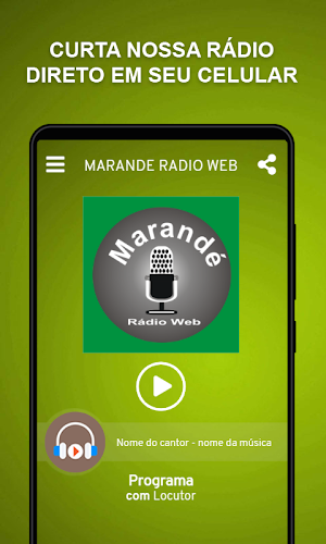 Marandé Rádio Web Screenshot 0