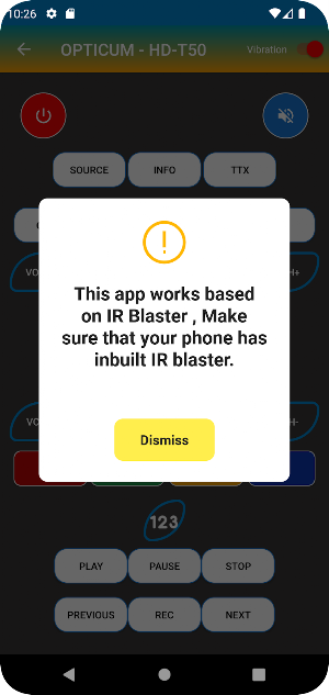 Remote Control for Opticum box Screenshot 3