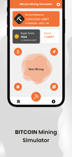 Bitcoin Mining Simulation Screenshot 1