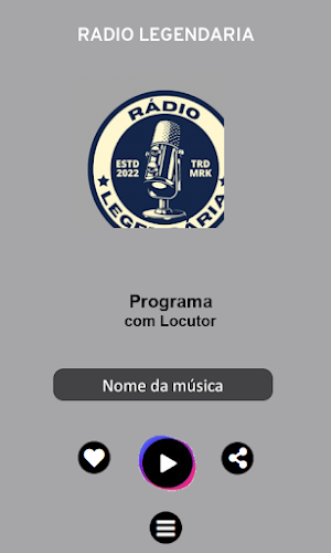 Rádio Legendária Screenshot 1