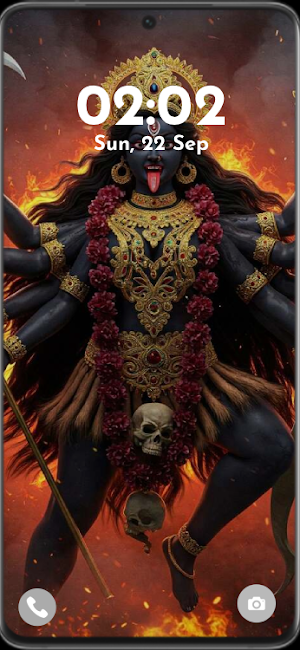 Maa Kali HD Wallpaper Screenshot 1
