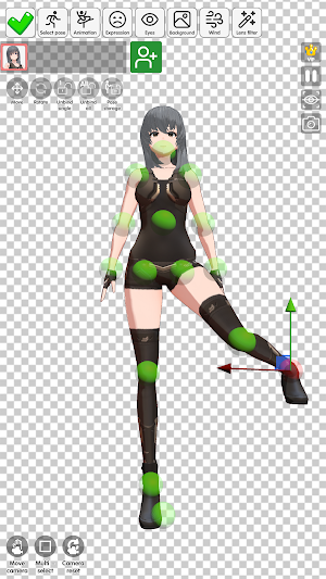 Anime Pose Creator Screenshot 0