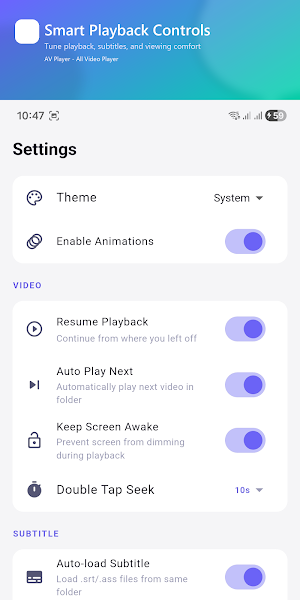 AV Player - Video Player Screenshot 2