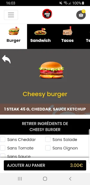Oven Food Screenshot 3