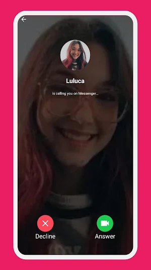 Luluca Video Call Simulator Screenshot 2