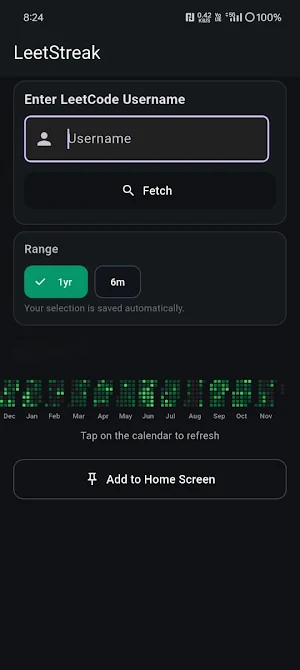 LeetStreak Screenshot 2