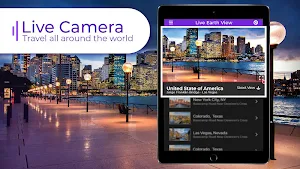 Live Earth Cam HD - Webcam, Satellite View, 3D Map Screenshot 2