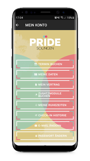 PRIDE Solingen Screenshot 2