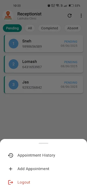 Receptionist | Sanjivanee Screenshot 3