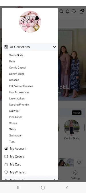 THE SKIRT SOCIETY Screenshot 2