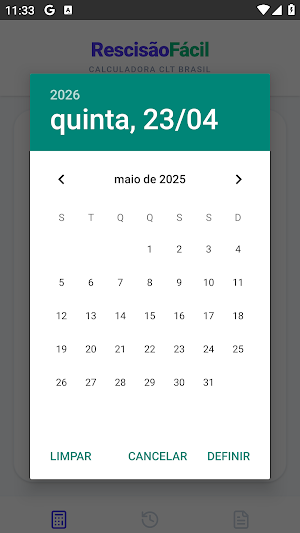 Rescisão Fácil Screenshot 1