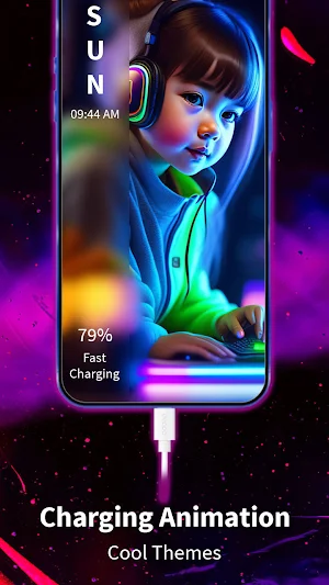 Battery Charging Animation 9D Screenshot 1