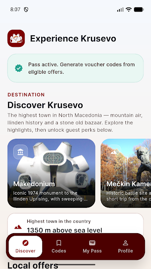 Experience Krusevo Screenshot 0