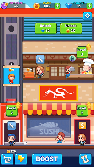 Idle Sushi Empire Screenshot 3