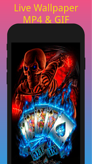 Poker Skull Live Wallpaper Screenshot 3