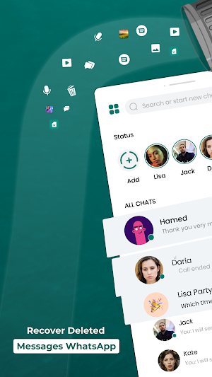 WMR - Recover Deleted Messages Screenshot 0