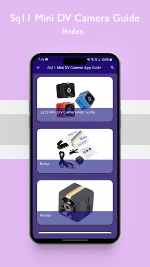 Sq11 Mini DV Camera App Guide Screenshot 2