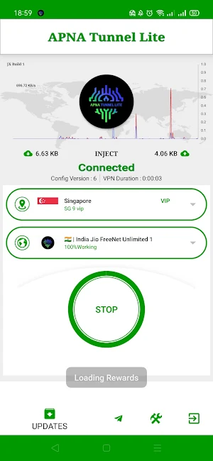 APNA TUNNEL LITE Screenshot 2