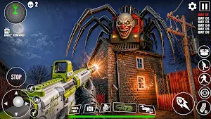 Scary Train Spider Train Game Screenshot 1
