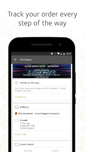 viagogo Tickets Screenshot 3