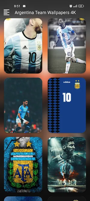 Argentina Team Wallpapers 4K Screenshot 3