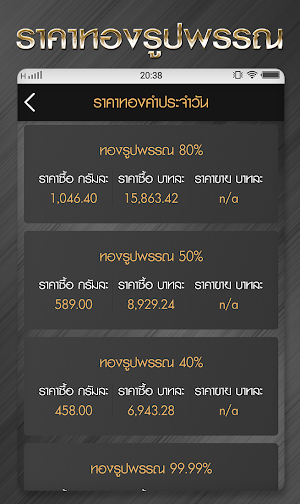 ราคาทองคําวันนี้ Screenshot 3