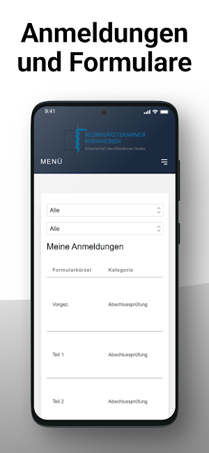 BzÄK RHH MFA Screenshot 3
