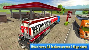 Oil Tanker Transporter Truck Simulator Screenshot 1